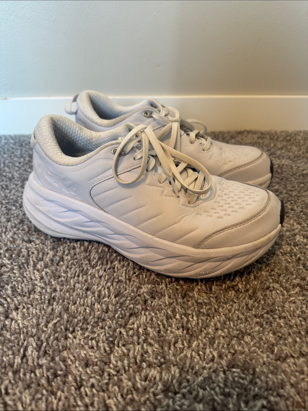 Women’s Hoka Bondi SR Running Shoes White